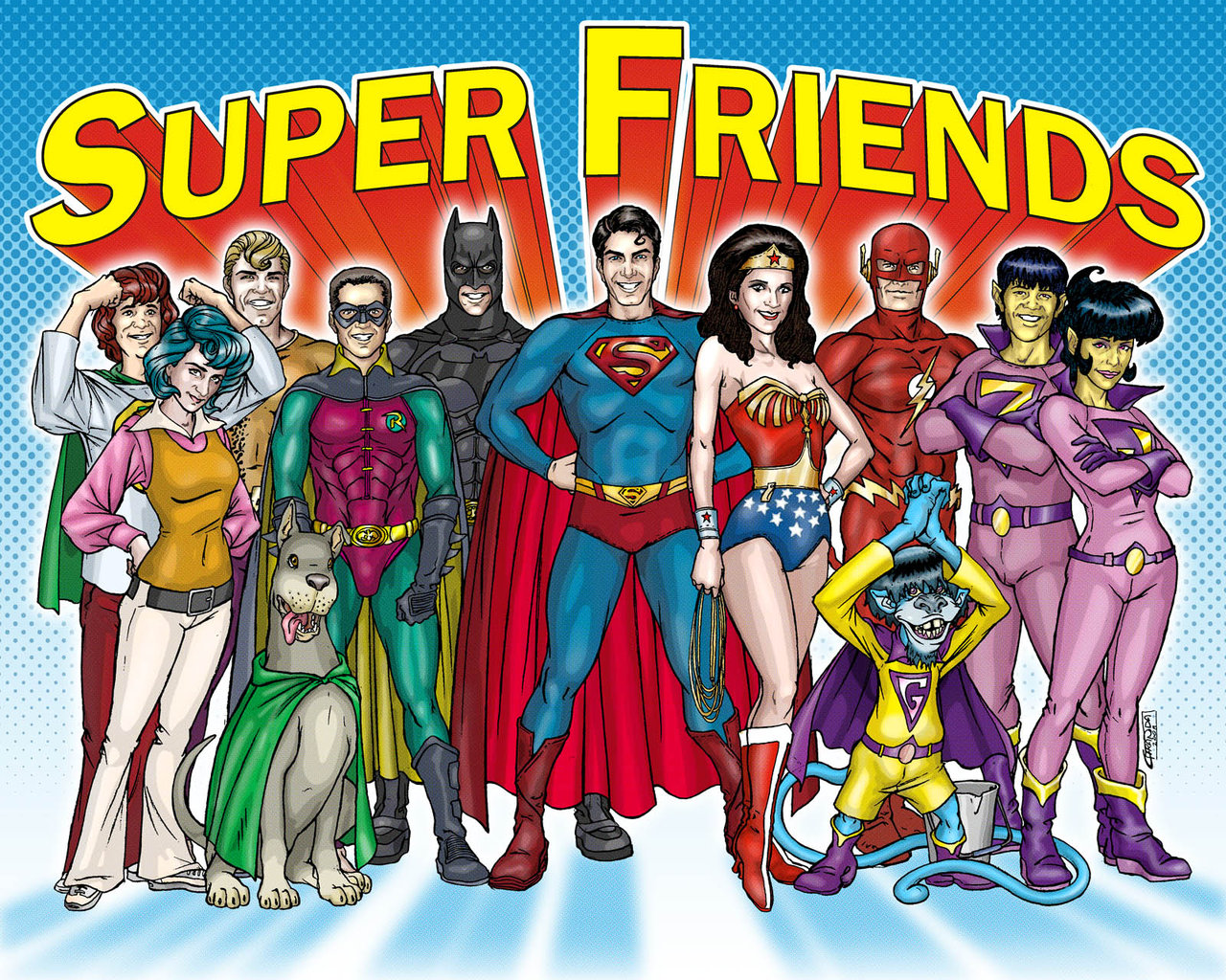 super friends characters list
