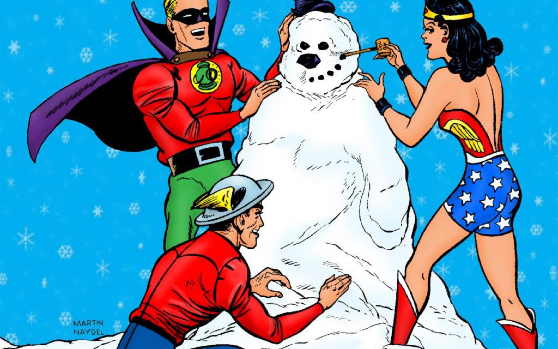 Super friends christmas - - High Quality and Resolution