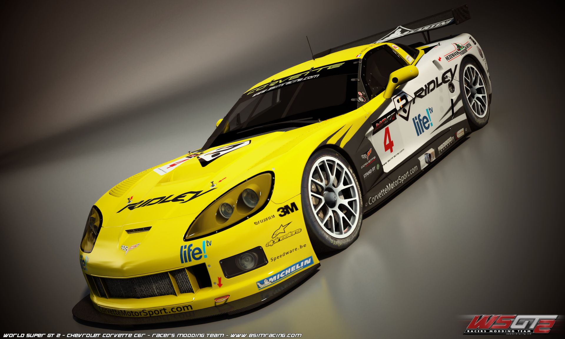 World Super GT 2 - Corvette Wallpapers | VirtualR - Sim Racing News