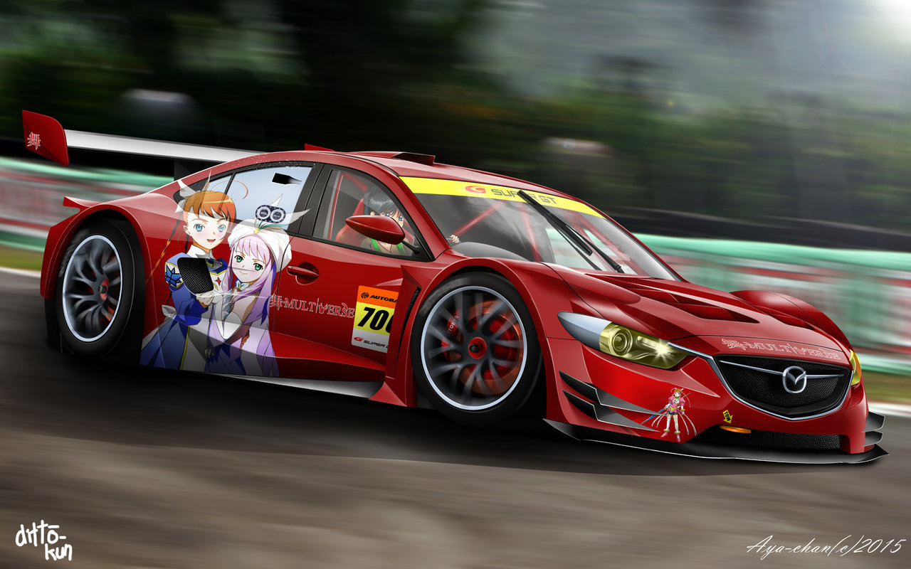 Mai Multiverse Official Super GT GT300 Race Car by NotoAyako on ...
