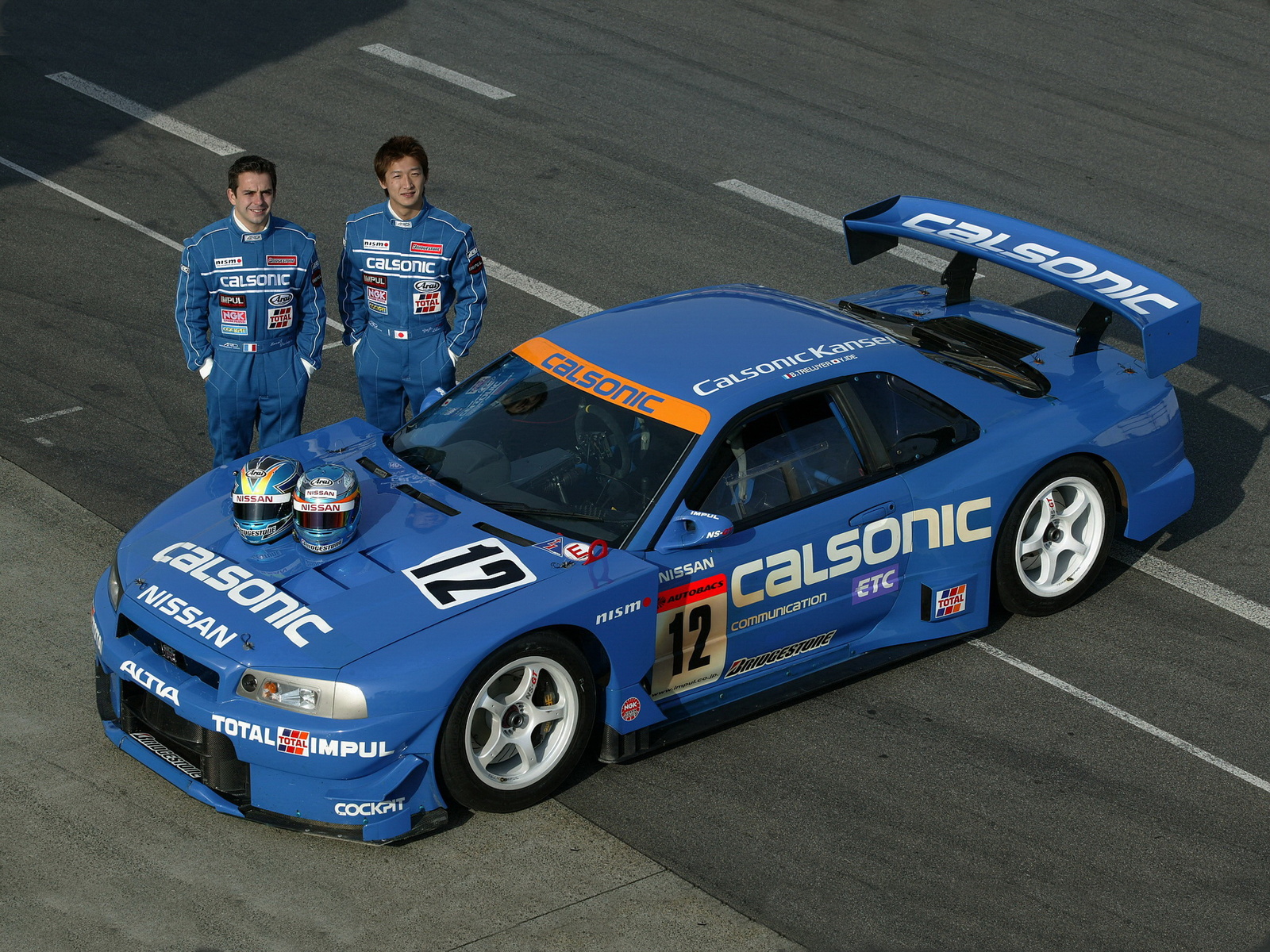 Nissan Skyline GT-R JGTC Race Car (BNR34) '1999–2003 Computer ...