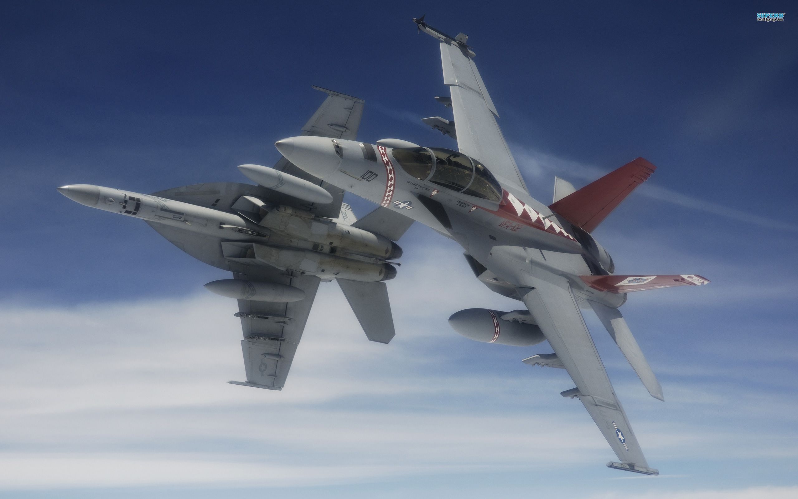 Boeing F / A 18F Super Hornet wallpaper - Aircraft wallpapers -