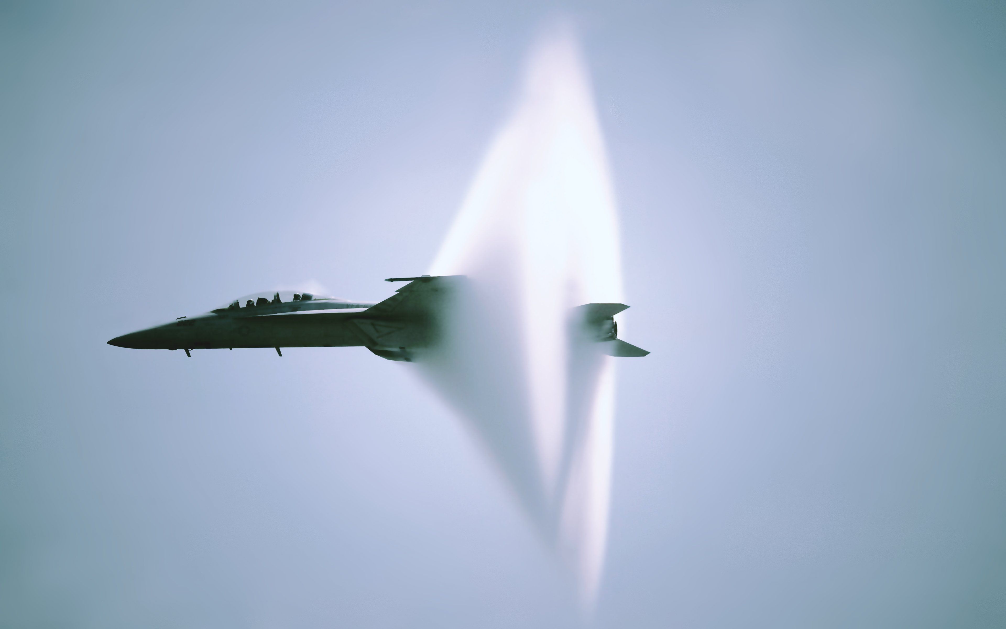 FA 18 Super Hornet sound barrier plane aircrafts sky fighter
