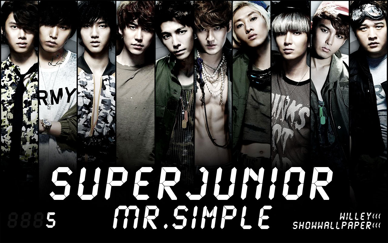 Mr. Simple De Super Junior Wallpaper | Wallpapers HD | Wallpaper ...