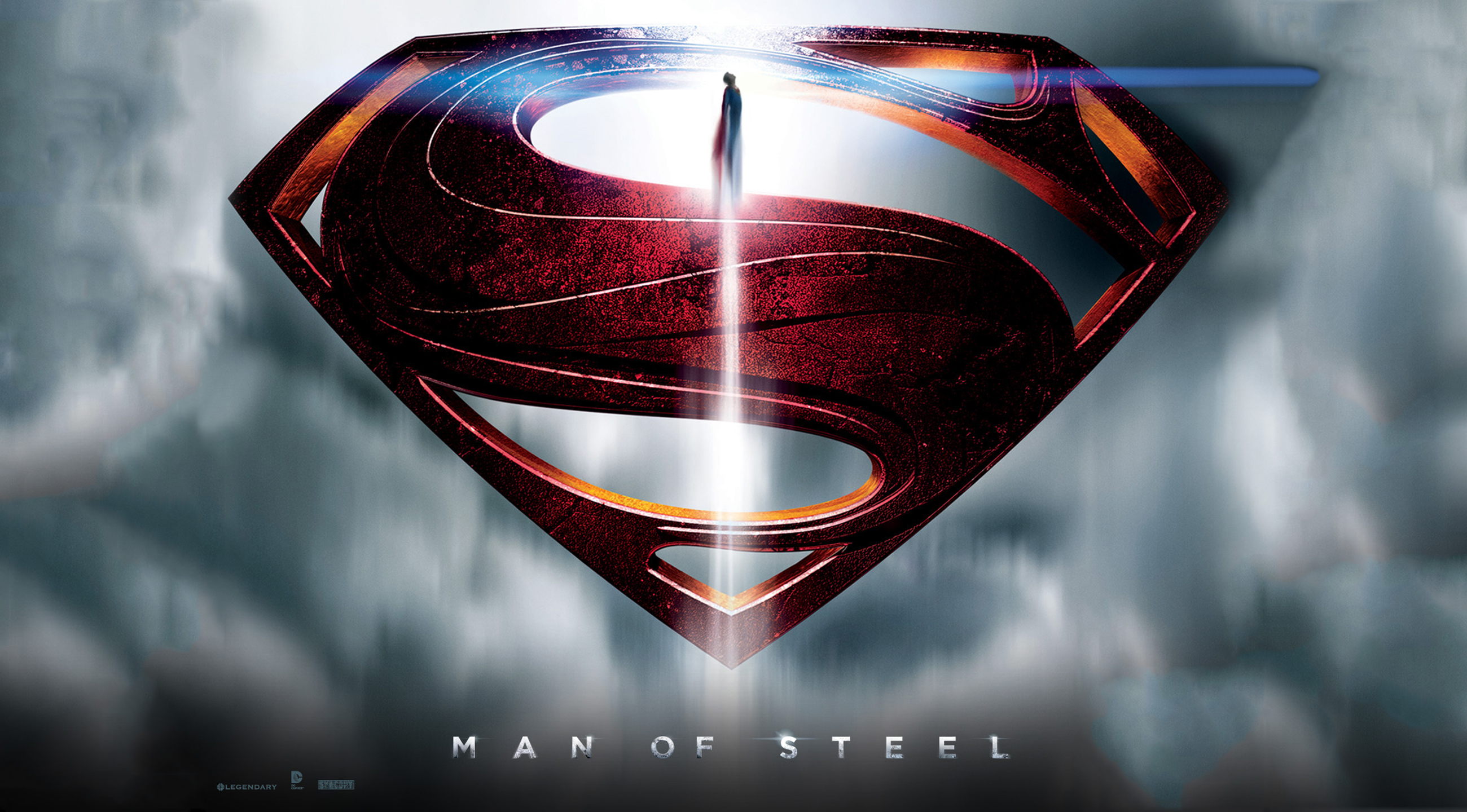Superman Man of Steel Logo Wallpaper Free Download 164 - HD ...
