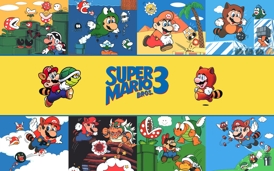 Super Mario Bros. 3 Wallpaper by FistfulOfYoshi on DeviantArt