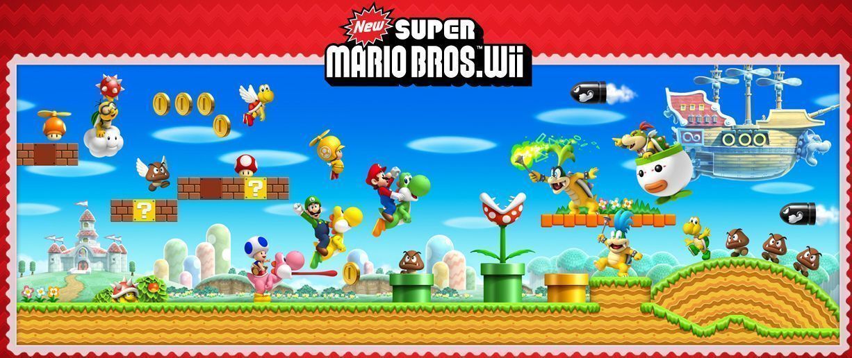Mario Wallpaper - New Super Mario Bros. Wii Photo (10389384) - Fanpop