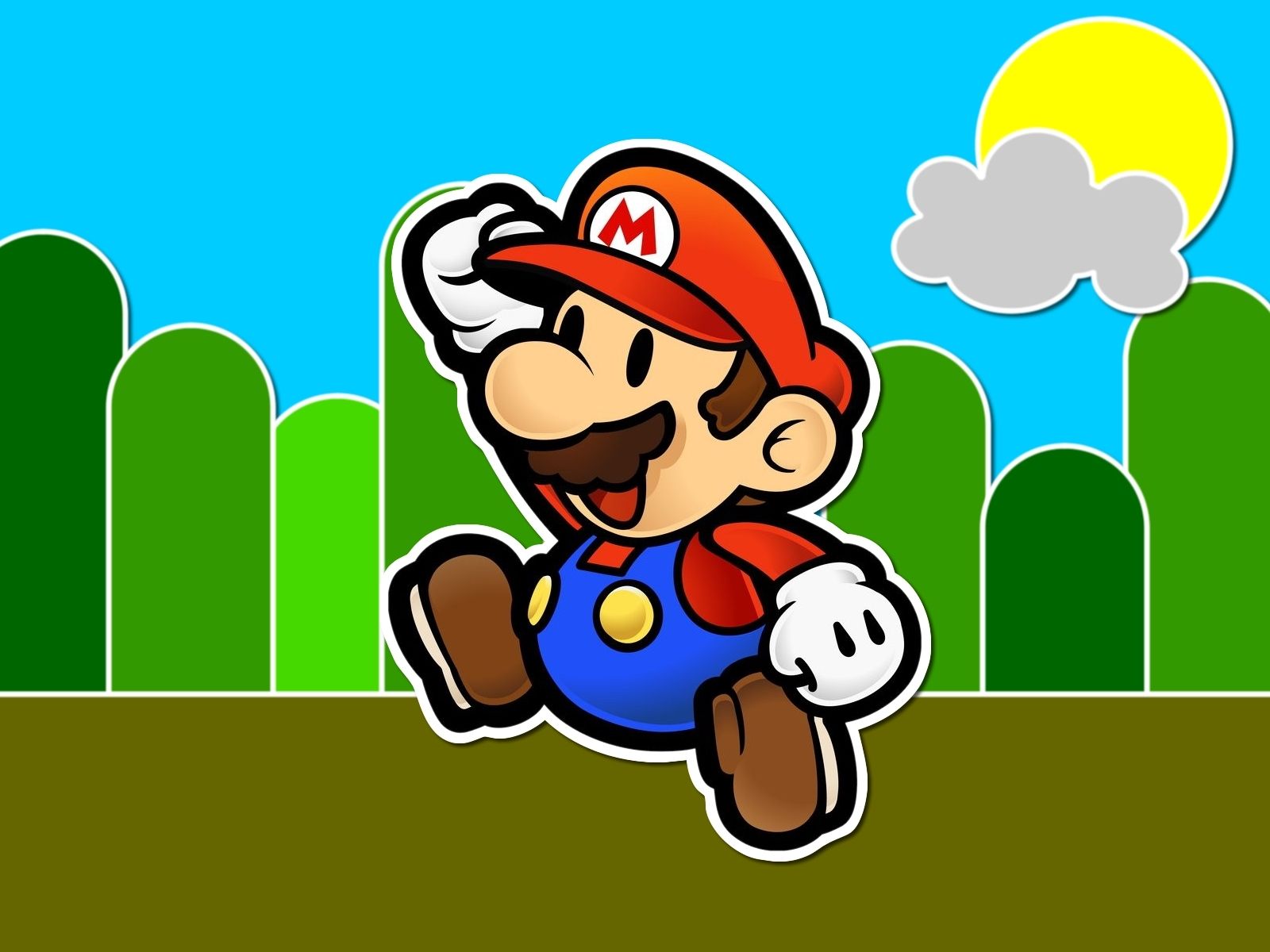 Paper Mario Wallpaper - Super Mario Bros. Wallpaper (5431535) - Fanpop