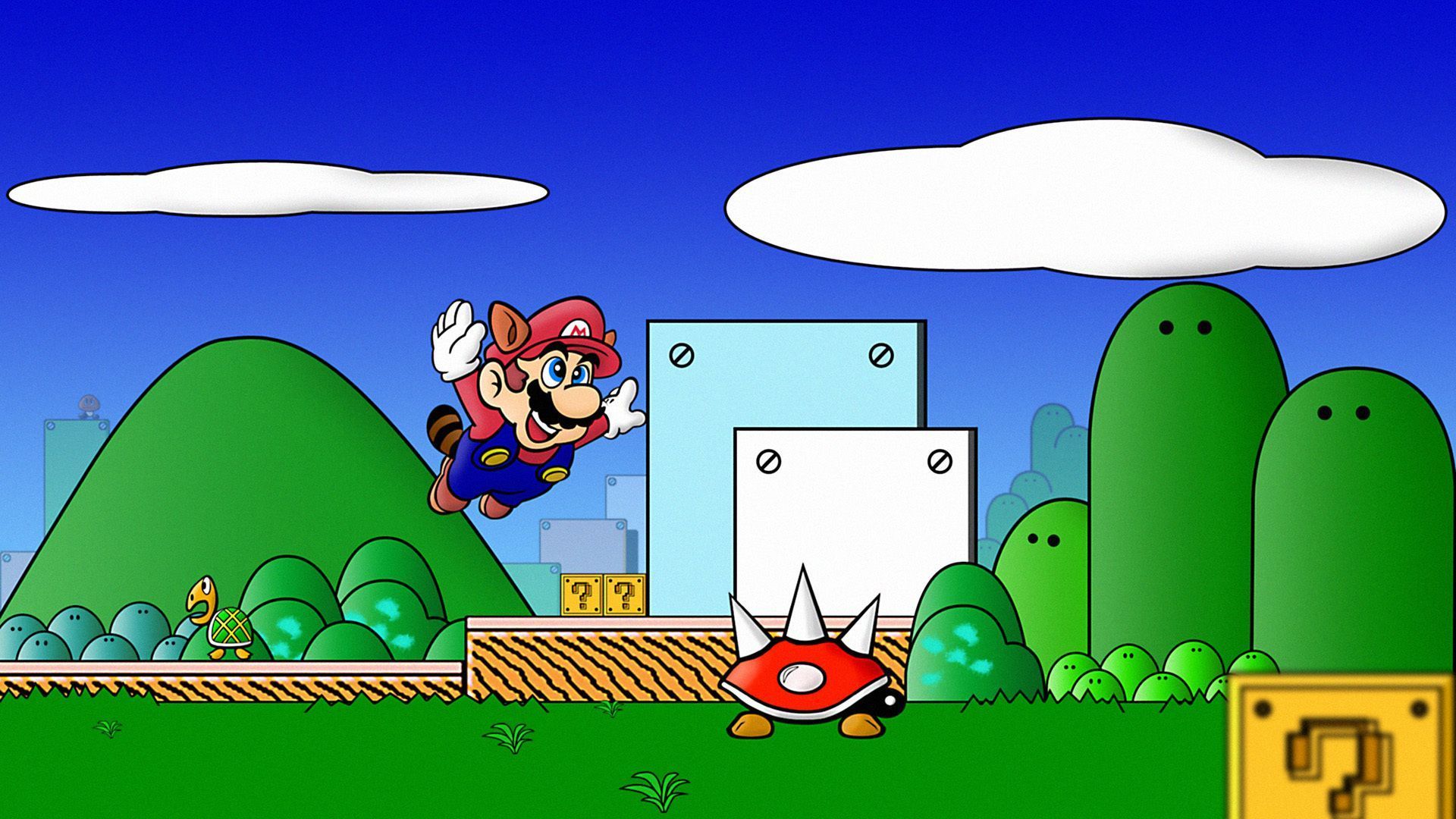 Mario Showcase Wallpaper - Super Mario Bros. Wallpaper (5429789 ...