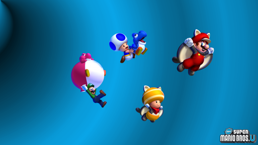 New Super Mario Bros. U HD Wallpaper by MachRiderZ on DeviantArt