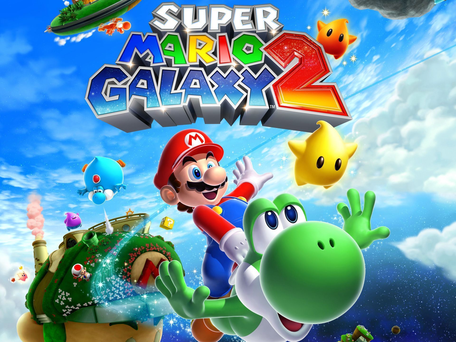 Super Mario Galaxy 2 Wallpapers HD Backgrounds