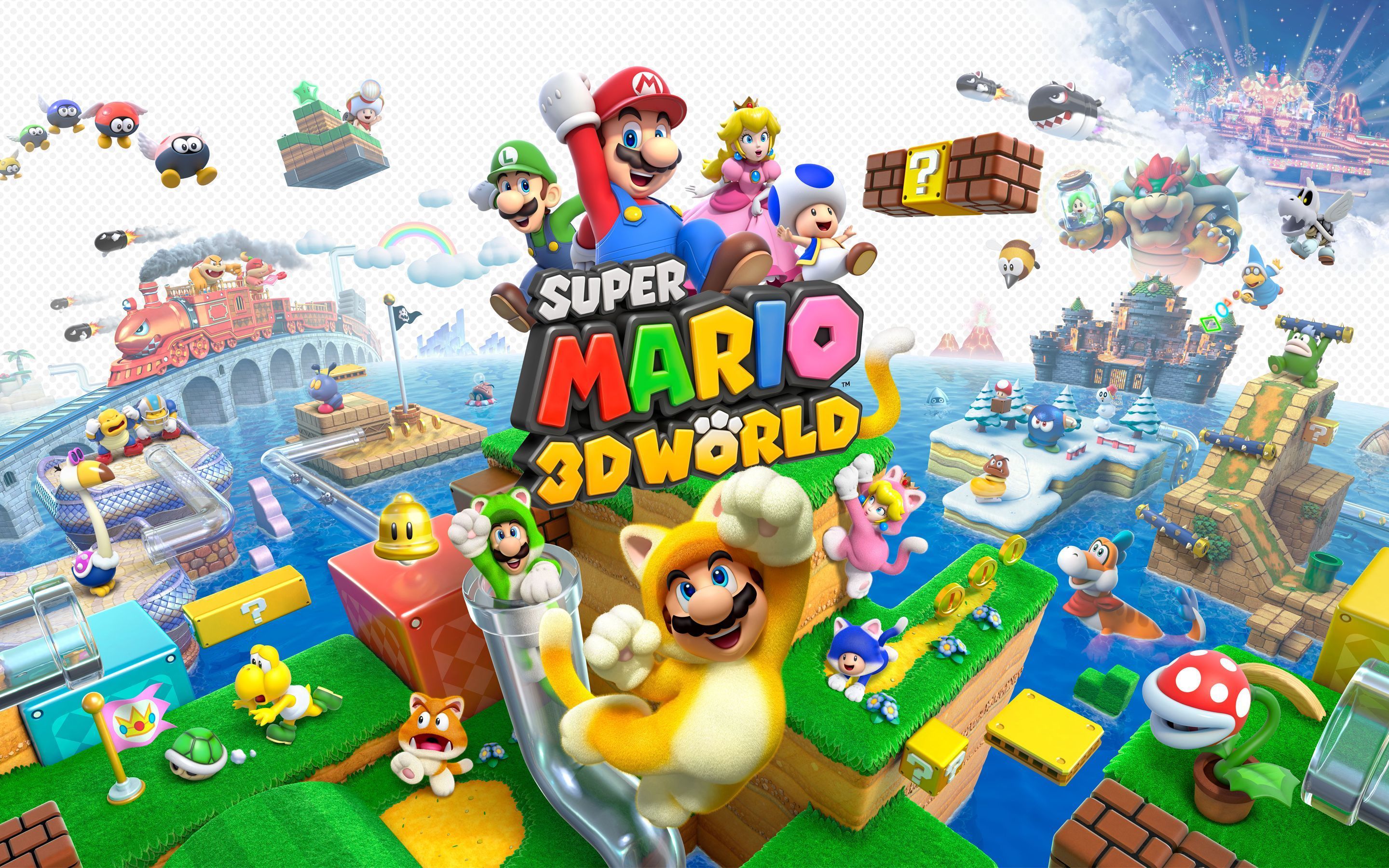 Super Mario 3D World Wallpapers HD Backgrounds