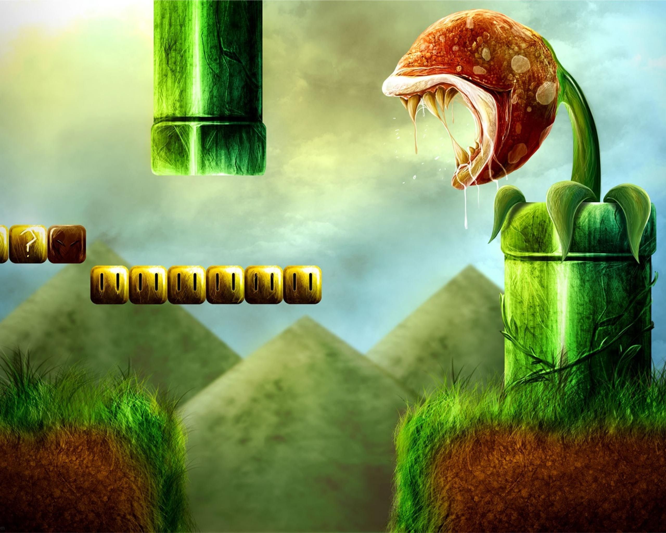 10 Piranha Plant HD Wallpapers | Backgrounds - Wallpaper Abyss