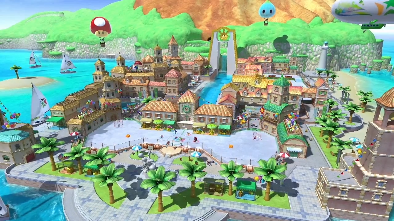 Super Mario Sunshine - Delfino Plaza MAP MOD at Grand Theft Auto