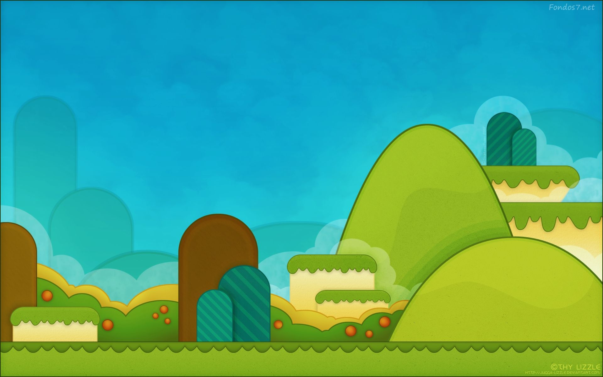 Gallery for - mario background images
