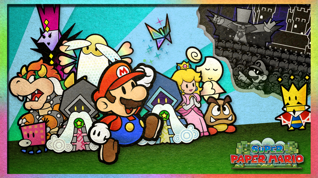 Super Paper Mario Wallpaper by Fawfulthegreat64 on DeviantArt