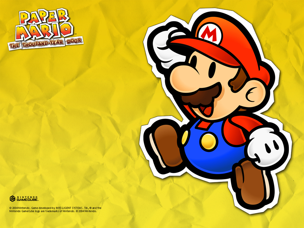 Paper Mario Thousand Year Door - Super Mario Bros. Wallpaper