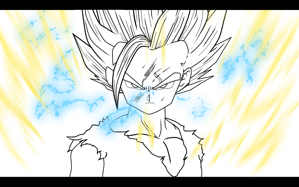 Dragon ball Z - Super Saiyan 4 Goku by DimaV89 on DeviantArt