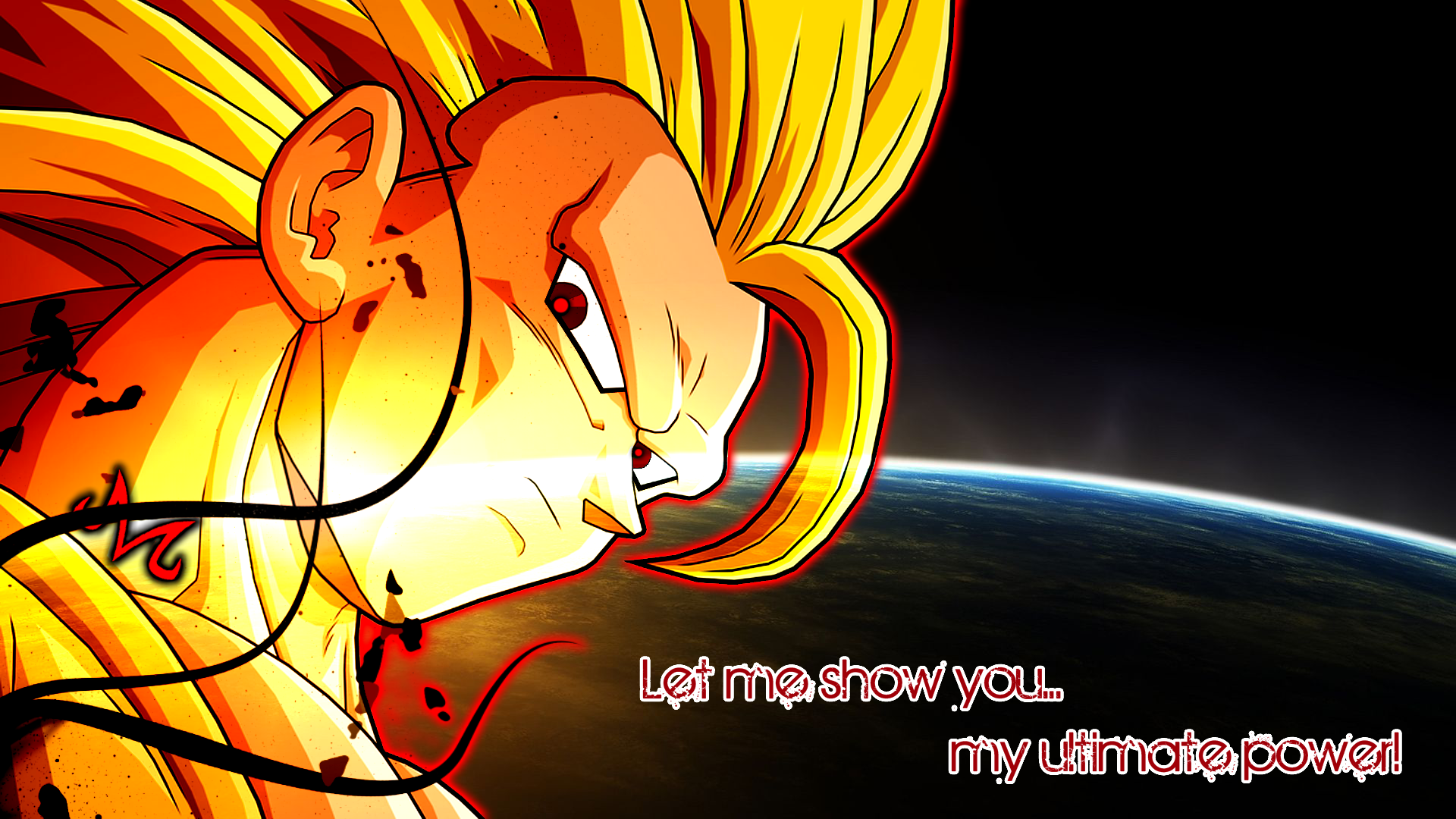 Goku Super Kaioken Wallpaper by Friezy on DeviantArt