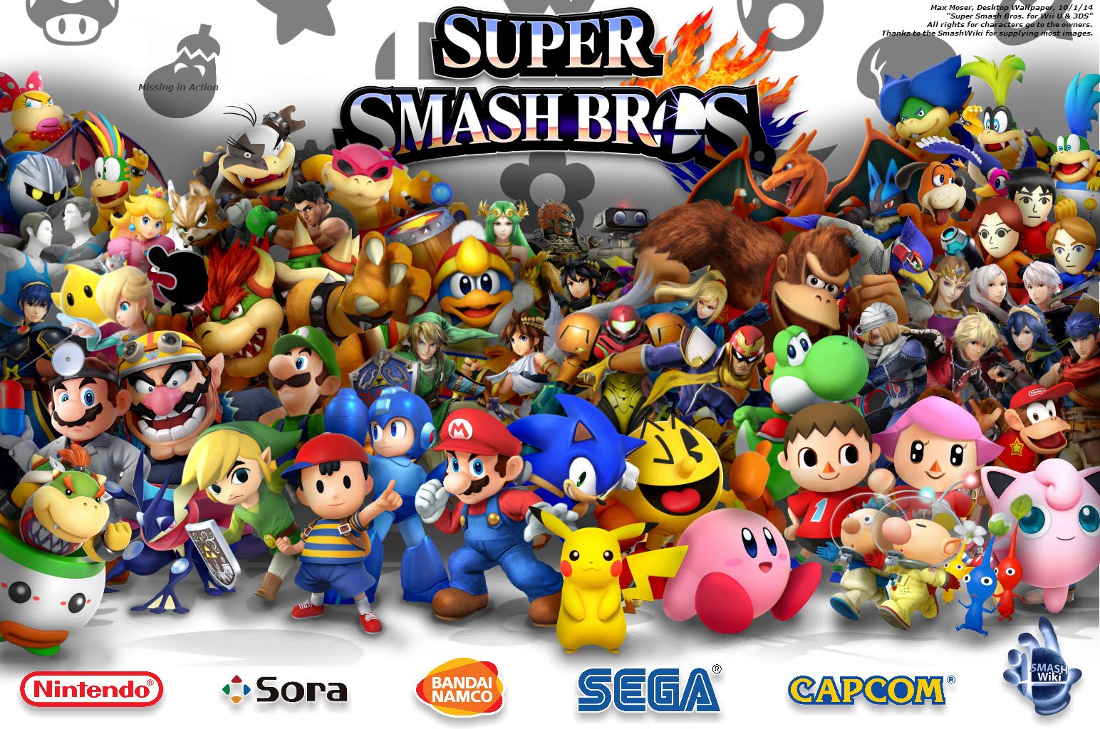 Super Smash Bros. for Wii U & 3DS Desktop Wallpaper - YouTube