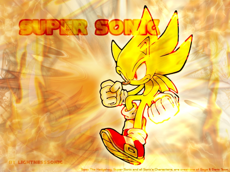 Super Sonic the hedgehog by Sonic8546 on DeviantArt
