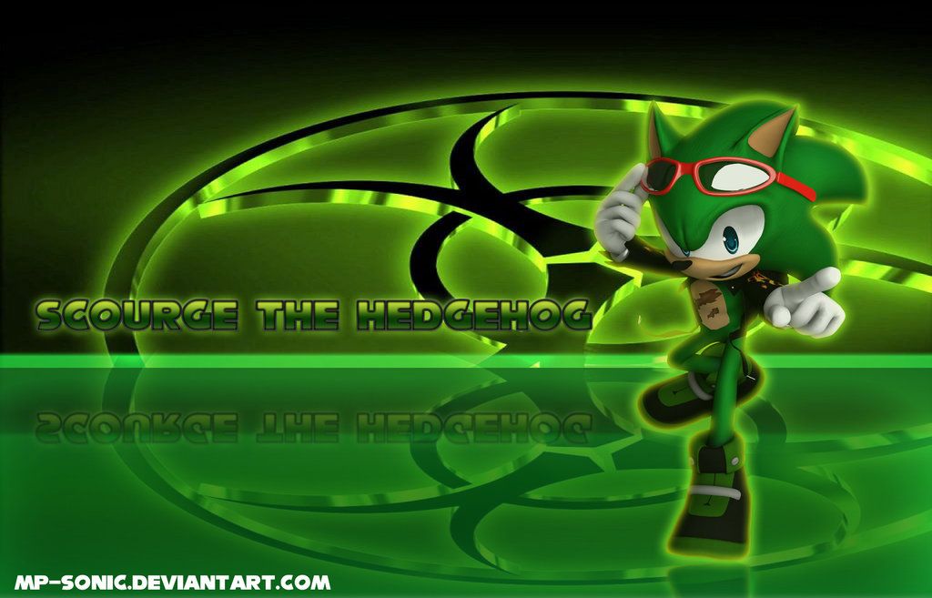 Scourge the Hedgehog wallpaper by MP-SONIC on DeviantArt