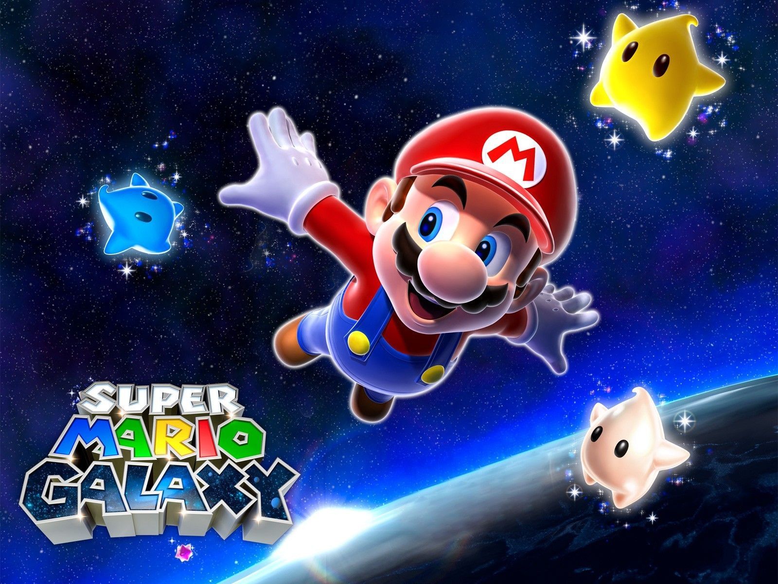 Super Mario Galaxy Games Wallpaper Free Downlo Wallpaper