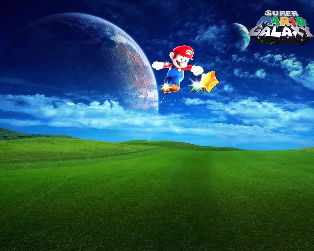 Super Mario Sky Nintendo Backgrounds