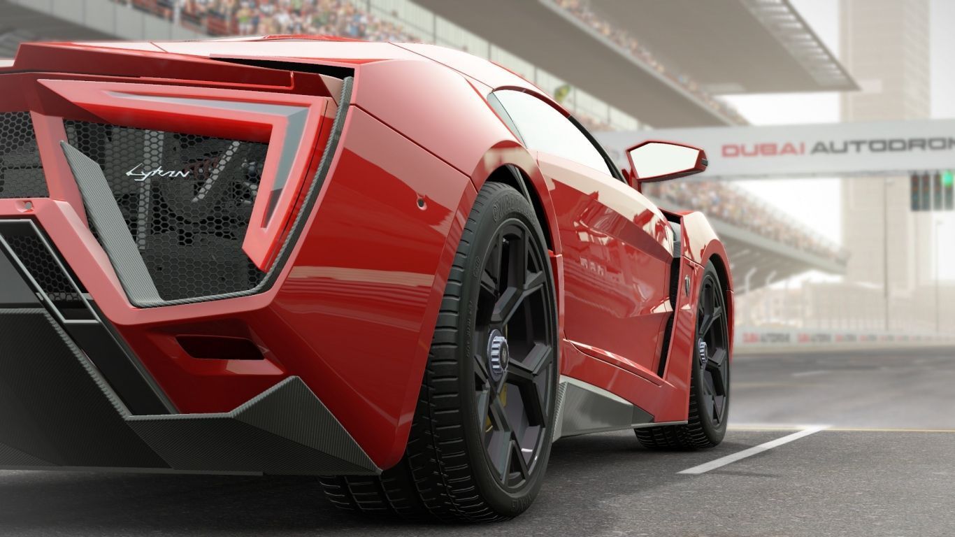 HD Background Project Cars Lykan Hypersport Red Supercar Wallpaper ...