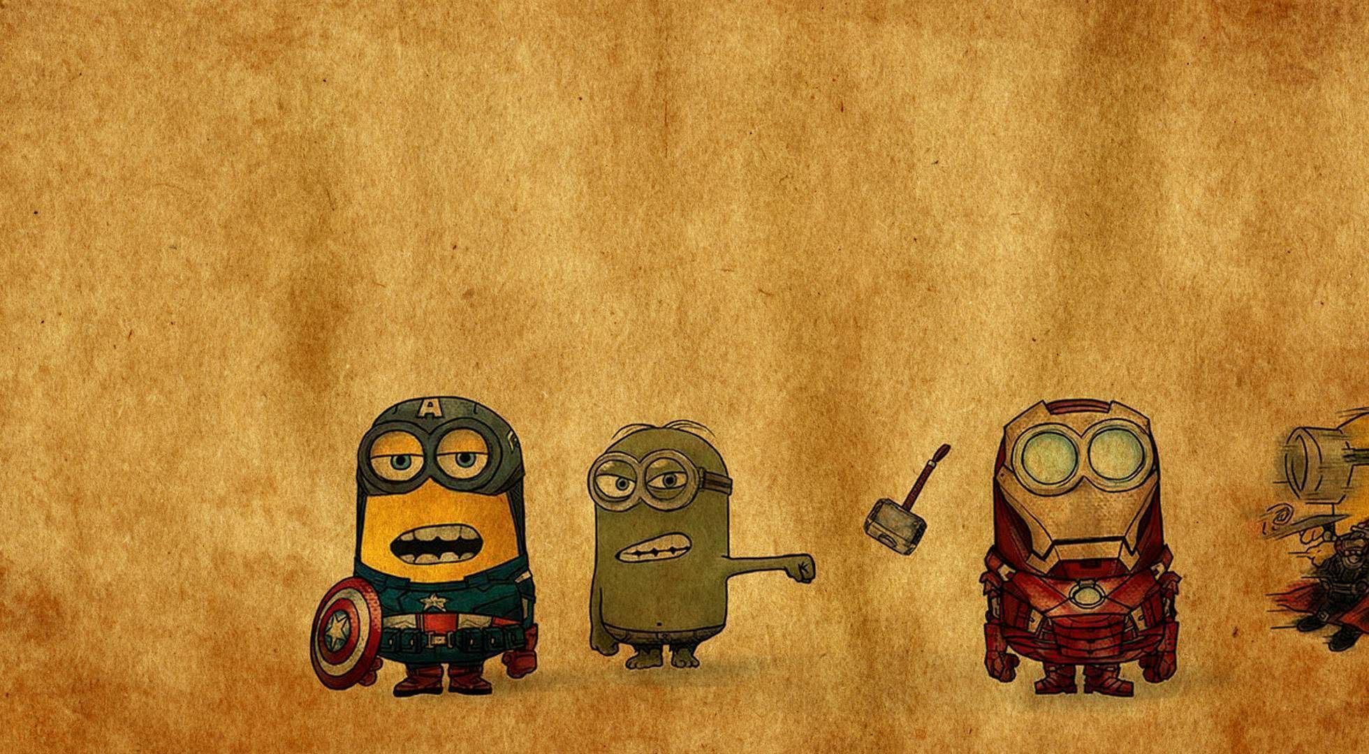 Minions superheroes hd wallpapers wallpapers55.com - Best