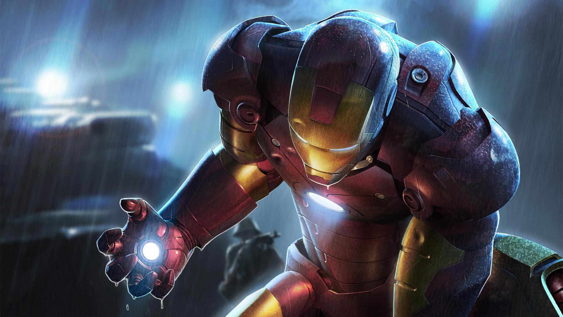 HD Superhero Iron Man Wallpaper 1080p Full Size - HiReWallpapers 10532