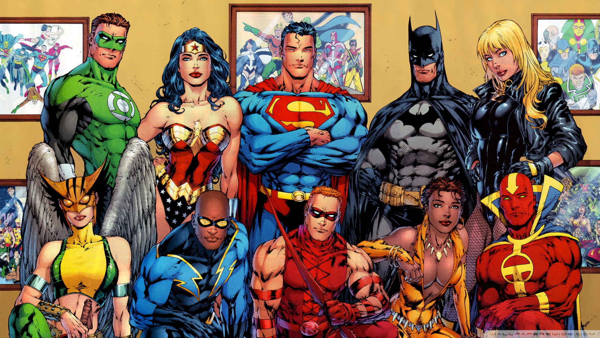 DC Comics Superheroes HD desktop wallpaper : High Definition : Mobile