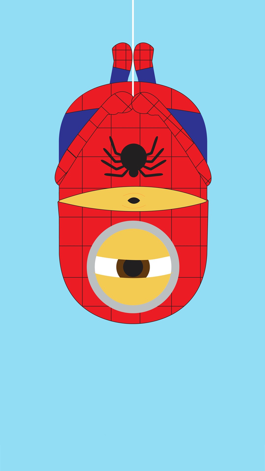 Wallpaper Weekends Minions Marvel Superheroes - iPhone