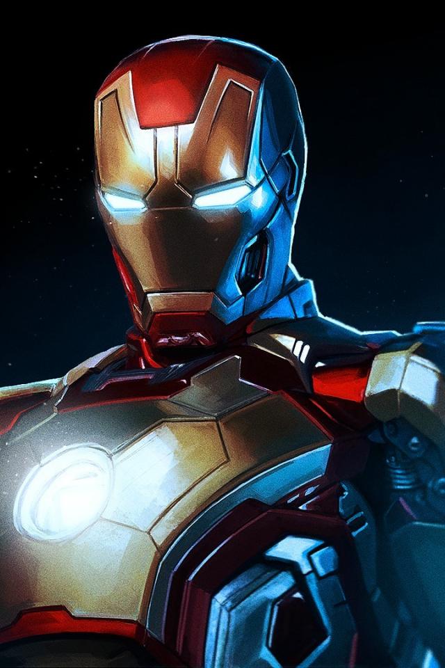 Iron Man Superhero iphone wallpaper hd | Iphone.Wallru.com