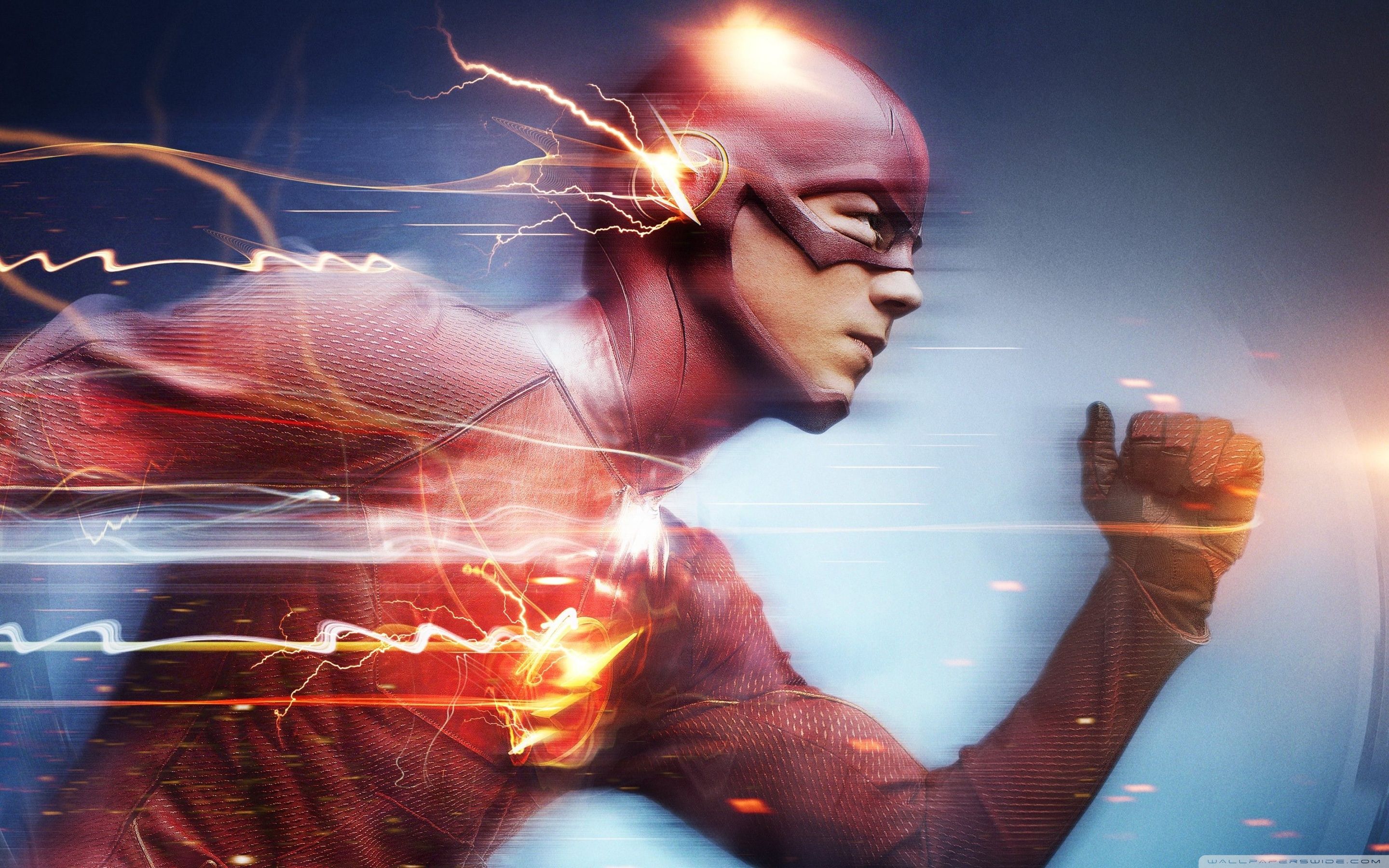 Flash Superhero Running Wallpaper Full HD [2880x1800] - Free ...
