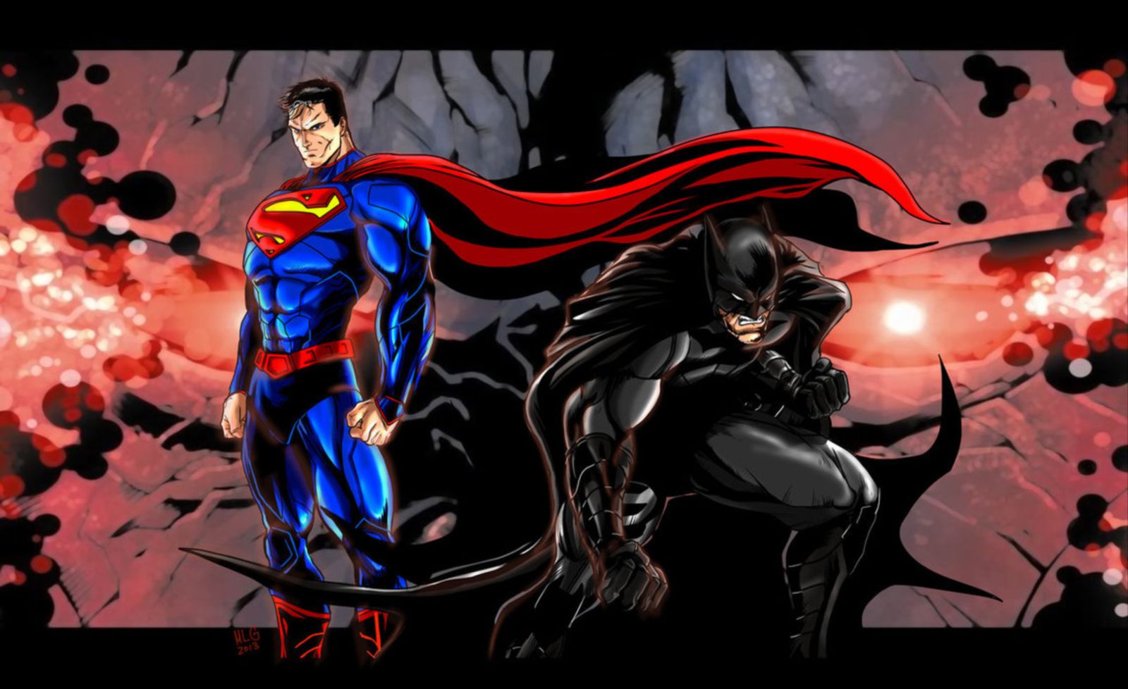 Batman vs Superman HD Wallpaper for Desktop - Oki Pix