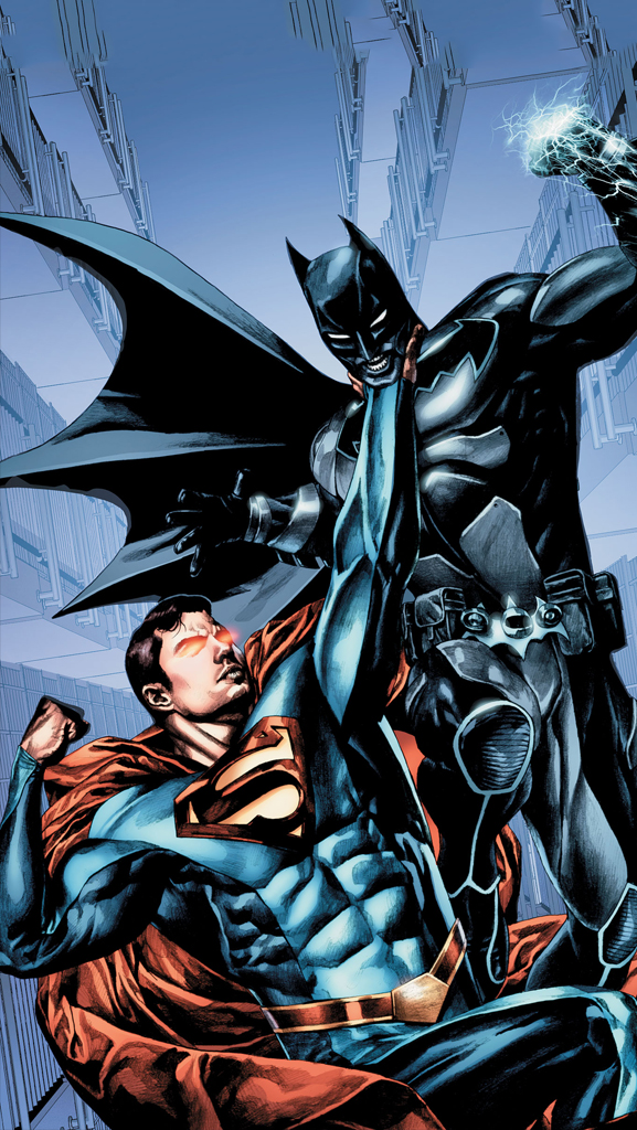 Batman VS Superman iPhone 5 Wallpaper (577x1024)