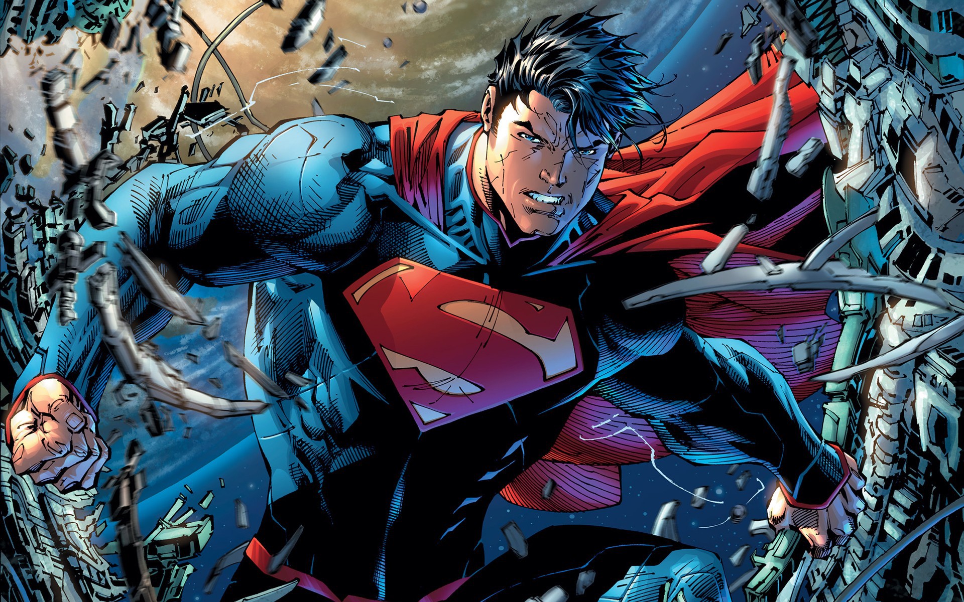 HD Superman DC Comic Desktop Wallpaper Full Size - HiReWallpapers