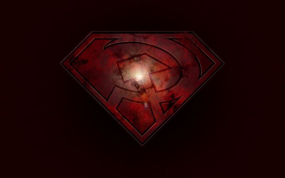 Wallpapers Superman Logo Red Son 1000x625 | #29115 #superman logo
