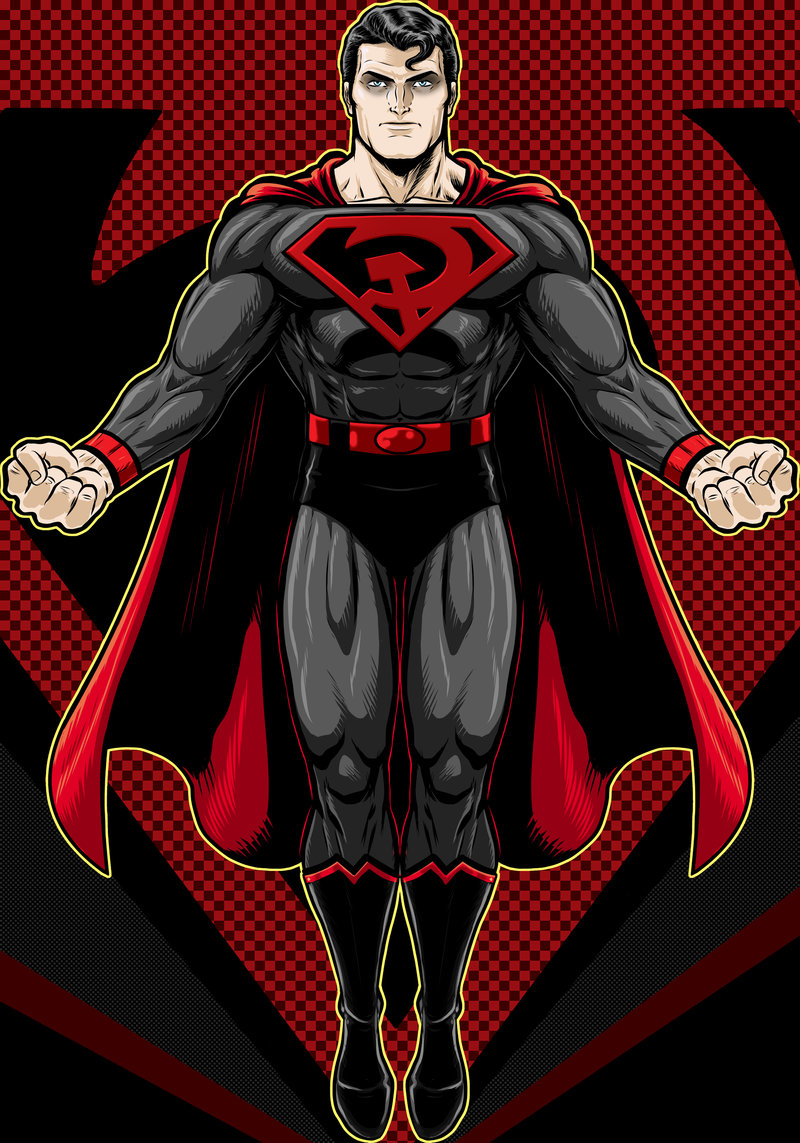 Red Son Superman variant by Thuddleston on DeviantArt
