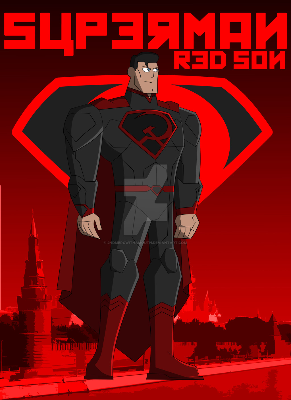 Cams DCAU Superman Red Son by TheScarletMercenary on DeviantArt