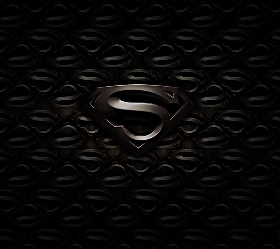 Download Superman Man Of Steel Dark Logo HD Wallpaper (1905) Full ...