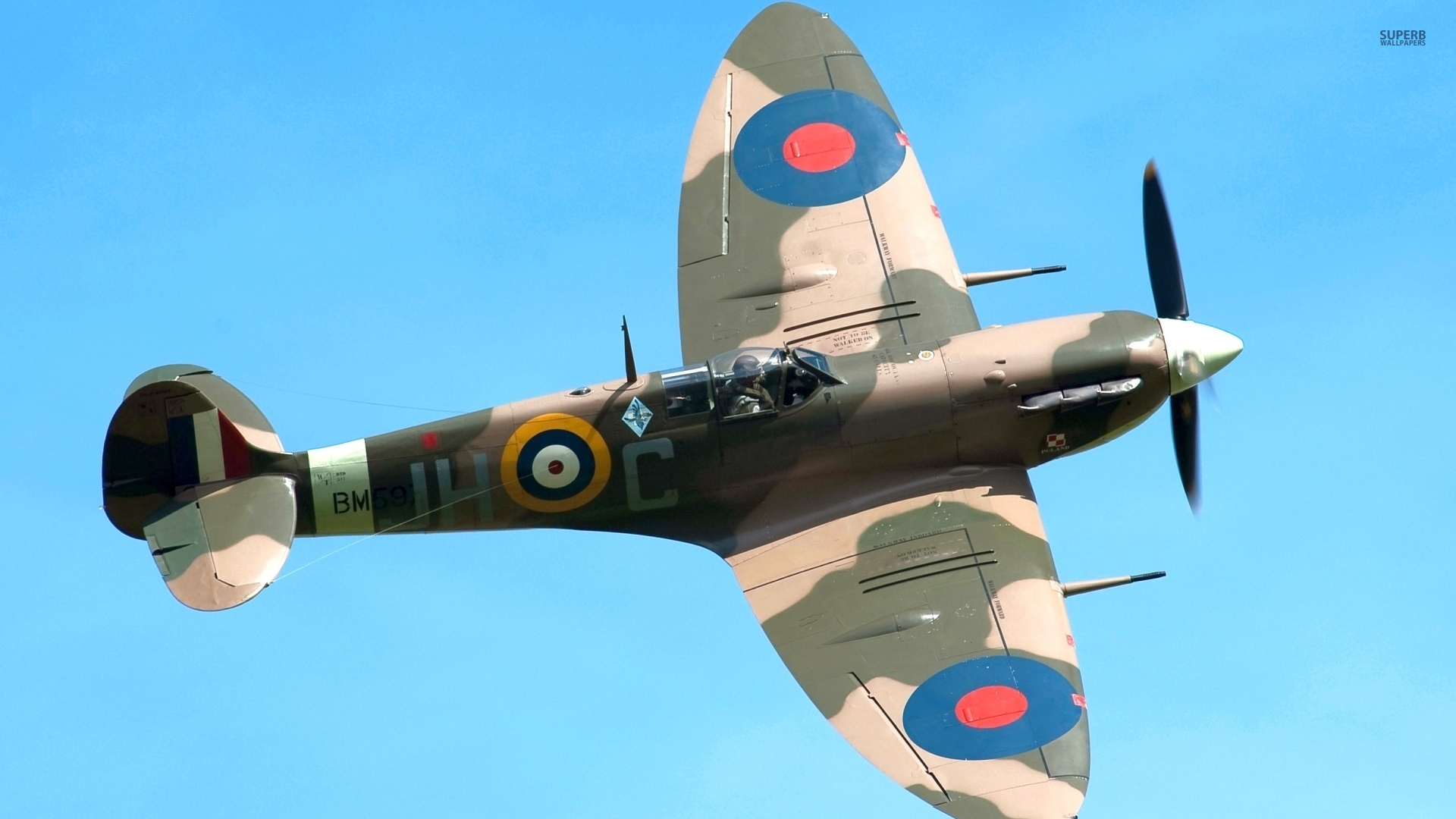 Supermarine Spitfire wallpaper - Aircraft wallpapers -