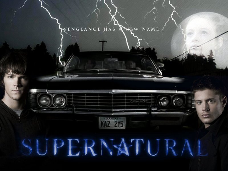 Sam, Dean and the Impala - Supernatural Wallpaper (29372027) - Fanpop