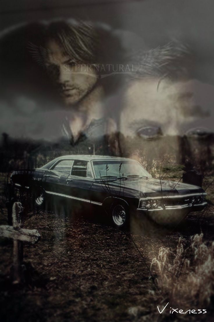 Supernatural 67 Chevy Impala Iphone Wallpaper By by vixen1337