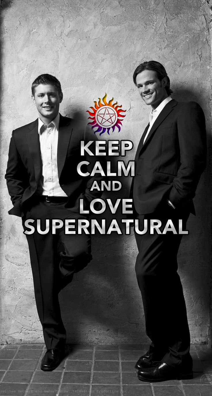 Keep Calm and Love Supernatural iPhone 5 wallpaper #mobile9 Click ...