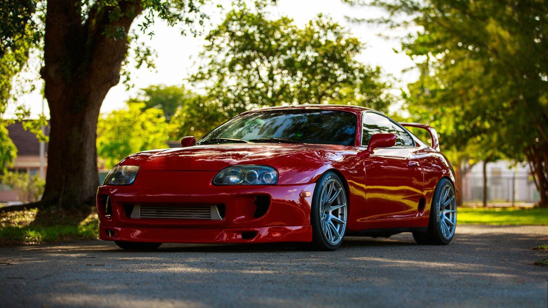 Red Toyota Supra wallpapers and images - wallpapers, pictures, photos