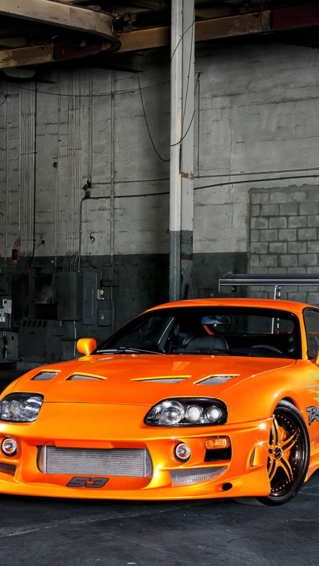 Toyota Supra Wallpaper for iPhone 5S