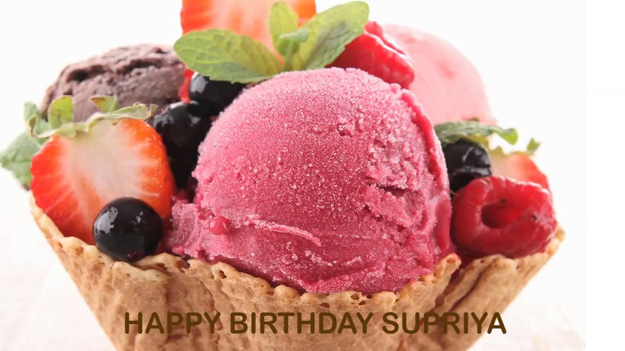 Supriya Ice Cream & Helados y Nieves - Happy Birthday - YouTube