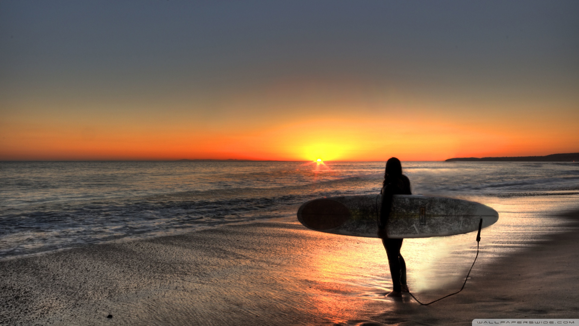 The Surfing Day Is Over 1920x1080 HD Wallpaper Sport / Surfing